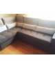 Ταπετσαριες Σαλονιων - γωνιακός καναπές Box με πλούσια μαξιλάρια. Δυνατότητα επιλογής χρωμάτων και διαστάσεων.