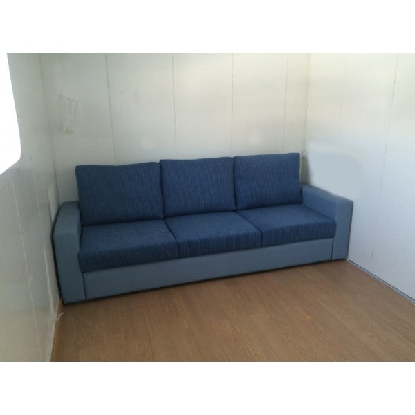  ΣΑΛΟΝΙ-Τριθέσιος καναπές Καρέ. Μεγάλη ποικιλία υφασμάτων. Επιλογή στις διαστάσεις.