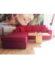 Ειδικές κατασκευές σαλονιών - Μοντέρνος γωνιακός καναπές Red. Δυνατότητα επιλογής υφάσματος όπως και διαστάσεων.